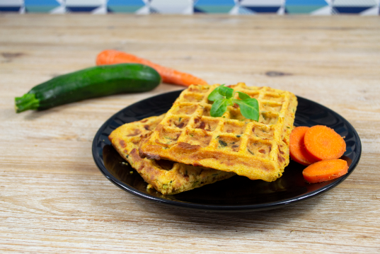gaufre aux légumes
