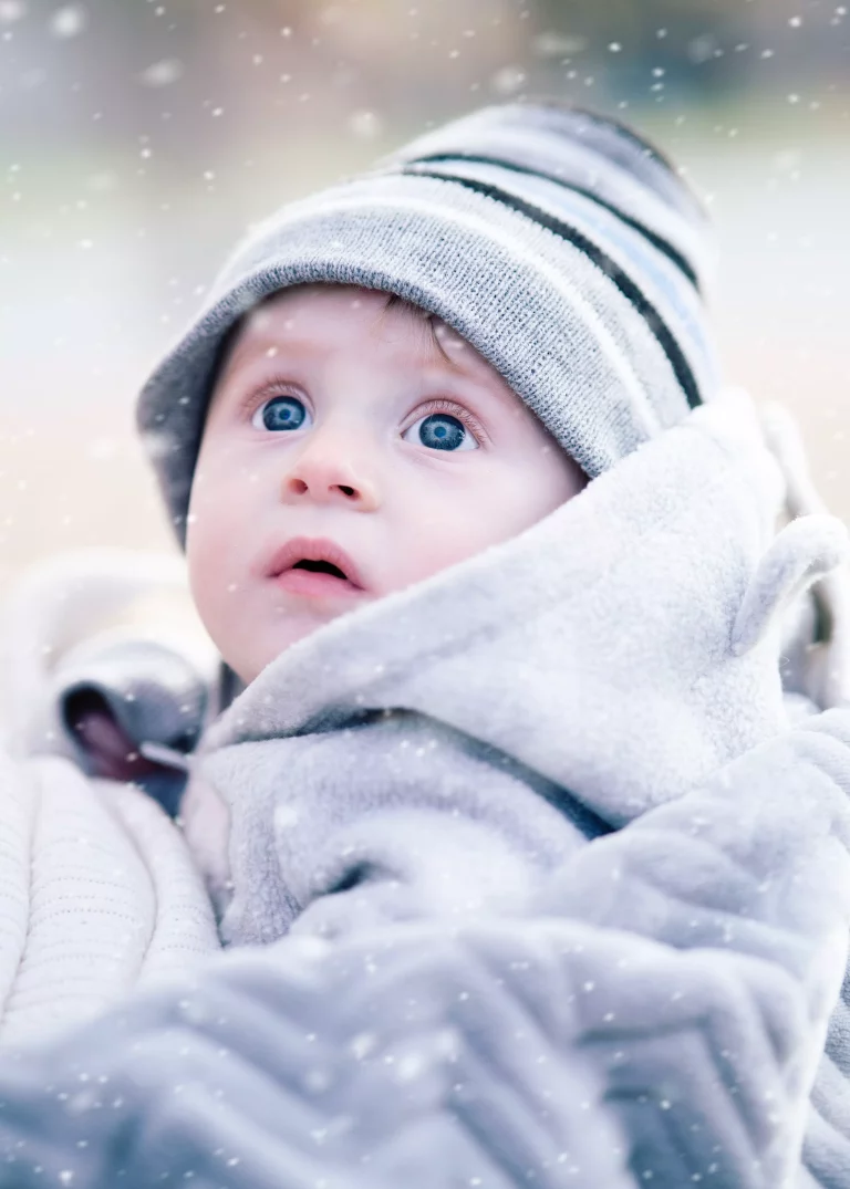 bébé hiver bonnet