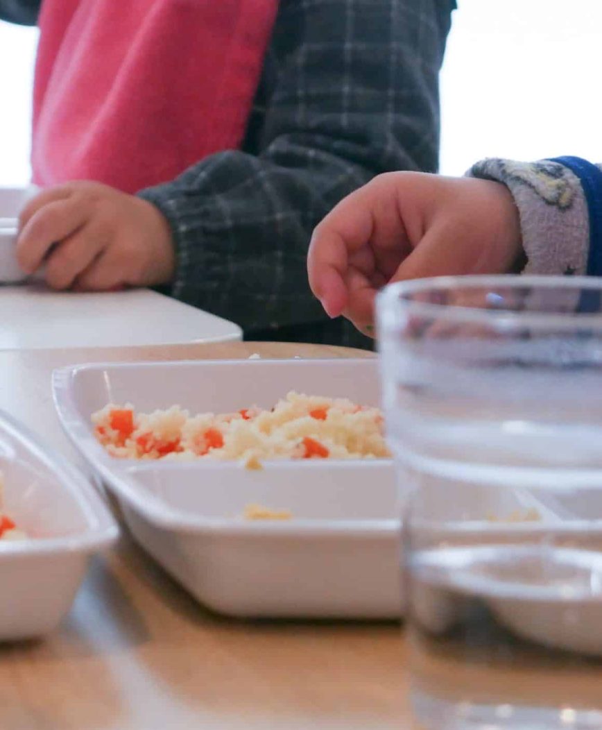 plateau repas en crèche