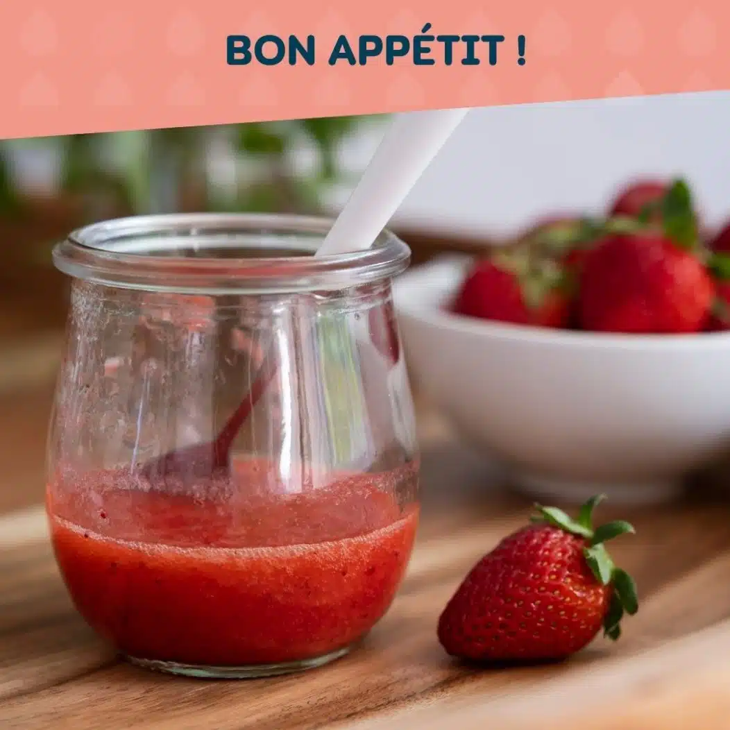 recette purée fruits rouges